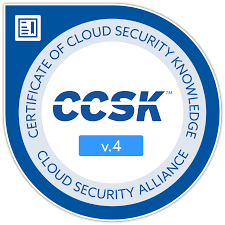 CCSK - Certificate of Cloud Security Knowledge